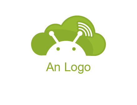 android in cloud information technology logo