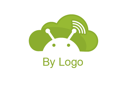 android in cloud information technology logo