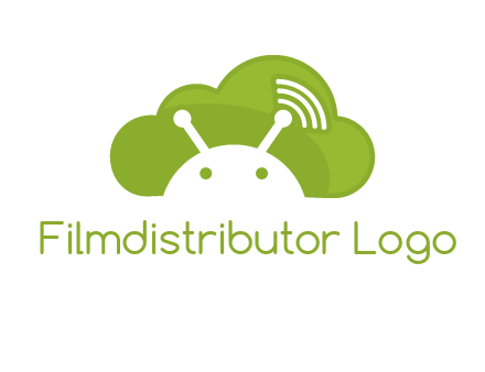 android in cloud information technology logo
