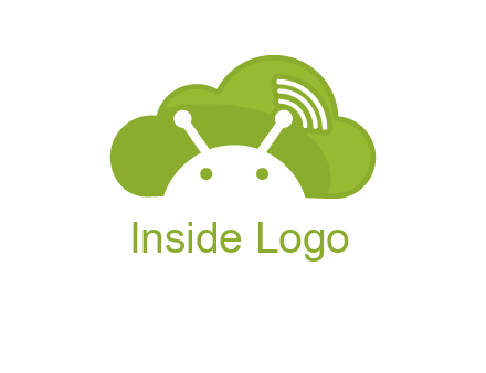 android in cloud information technology logo