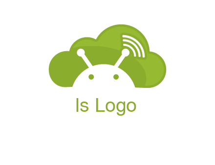 android in cloud information technology logo