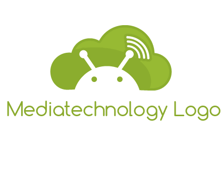 android in cloud information technology logo