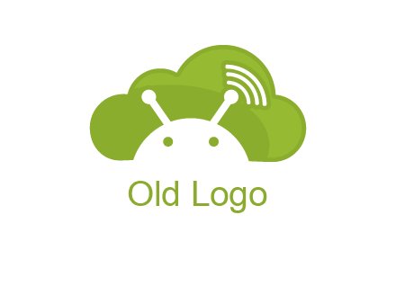 android in cloud information technology logo