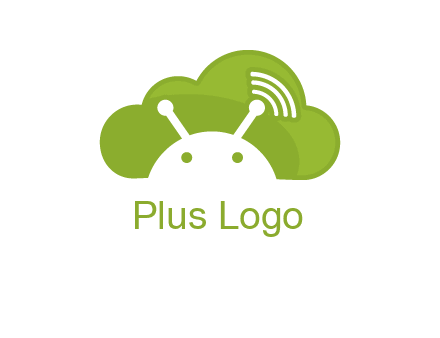 android in cloud information technology logo