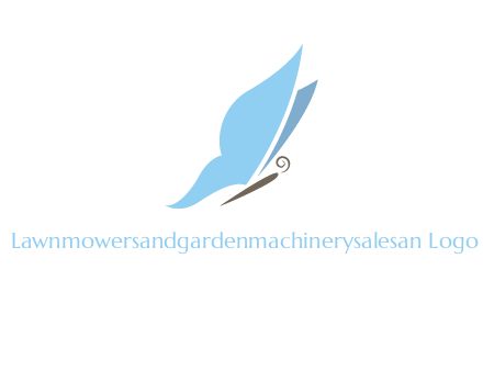 butterfly fashion logo