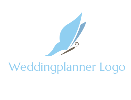 butterfly fashion logo