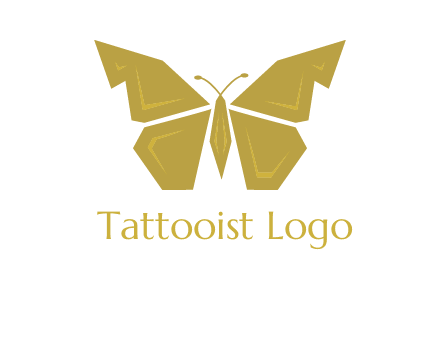 geometric butterfly icon