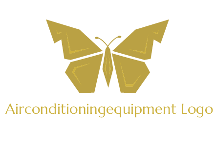 geometric butterfly icon
