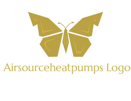 geometric butterfly icon