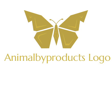geometric butterfly icon