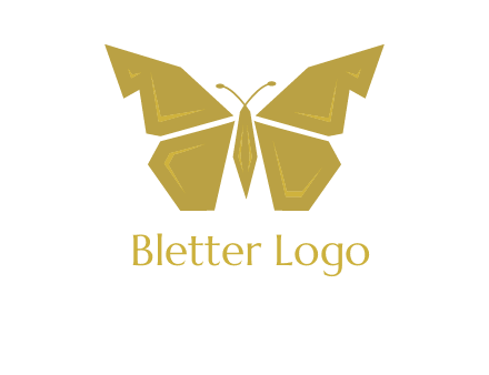 geometric butterfly icon