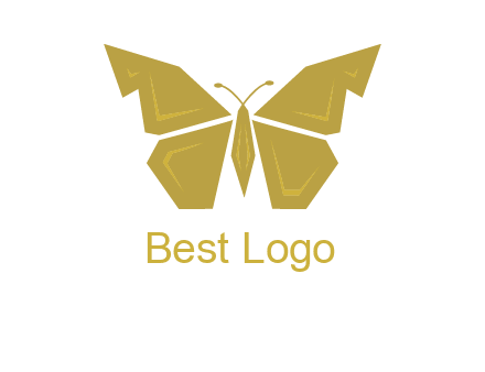 geometric butterfly icon