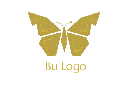 geometric butterfly icon