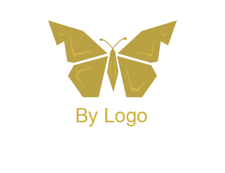 geometric butterfly icon