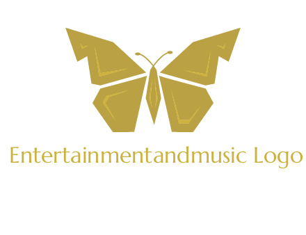 geometric butterfly icon