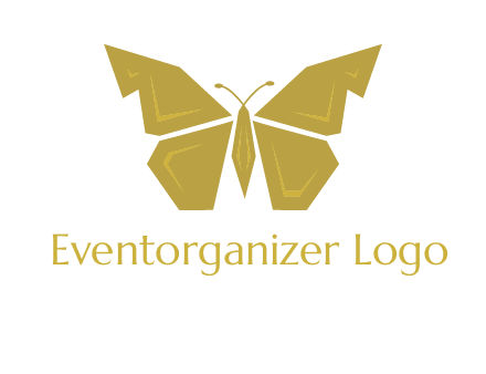 geometric butterfly icon