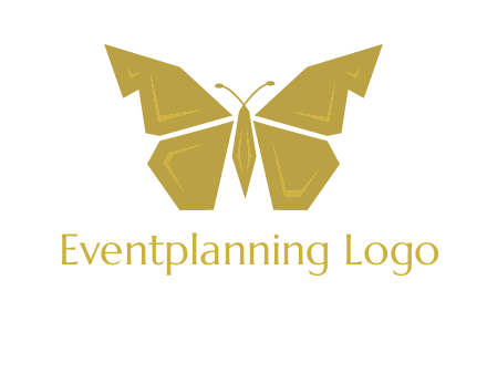geometric butterfly icon