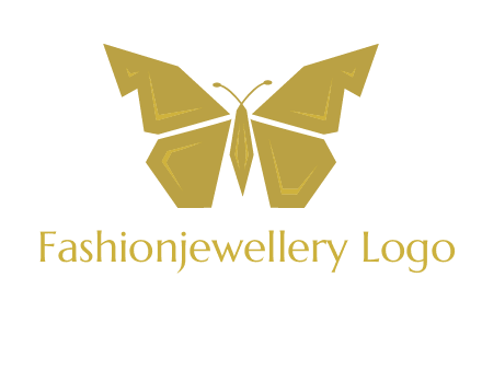 geometric butterfly icon