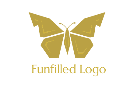 geometric butterfly icon
