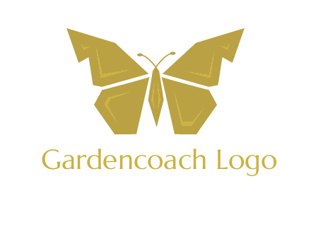 geometric butterfly icon