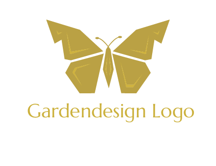 geometric butterfly icon