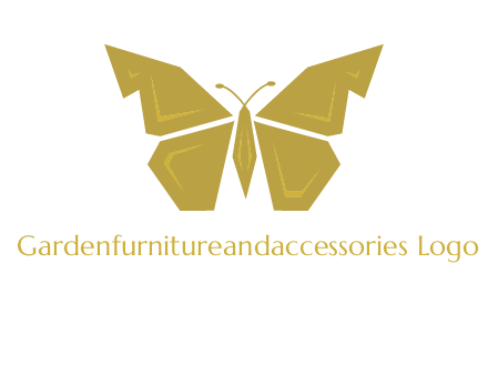 geometric butterfly icon