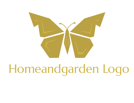 geometric butterfly icon