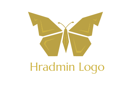 geometric butterfly icon