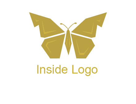 geometric butterfly icon