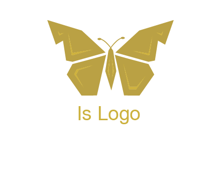 geometric butterfly icon
