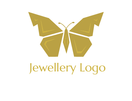 geometric butterfly icon
