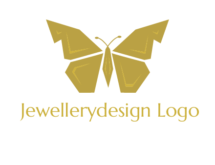 geometric butterfly icon