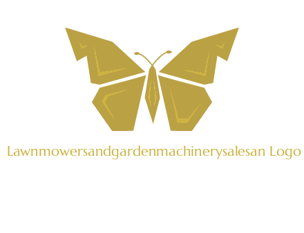 geometric butterfly icon