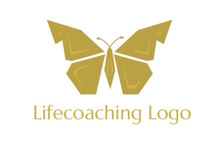 geometric butterfly icon