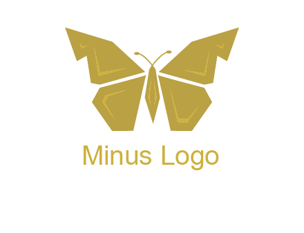 geometric butterfly icon