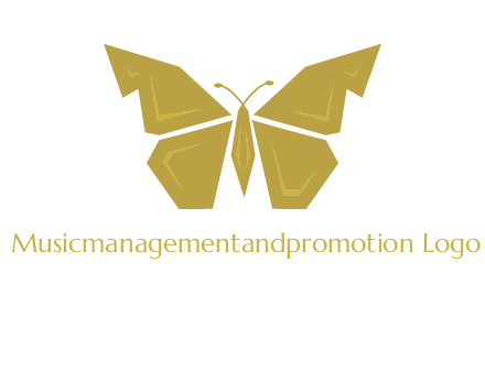 geometric butterfly icon