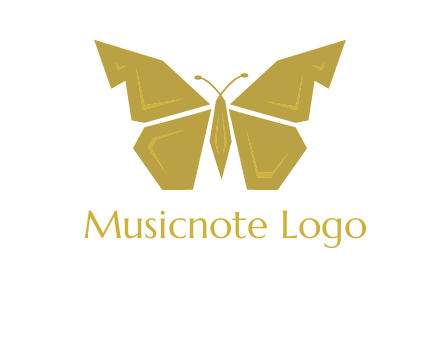 geometric butterfly icon