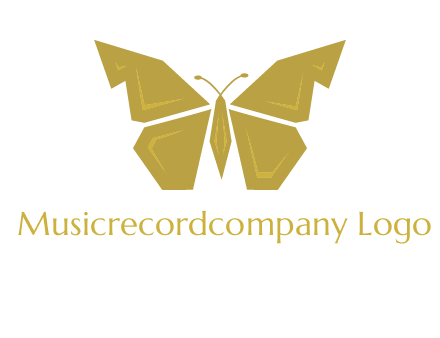 geometric butterfly icon