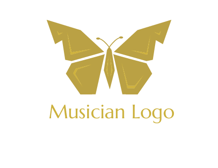 geometric butterfly icon