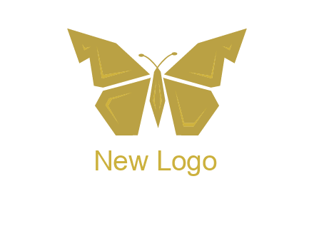 geometric butterfly icon