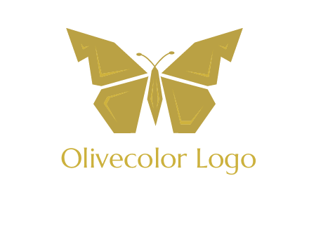 geometric butterfly icon