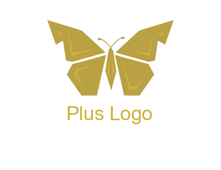 geometric butterfly icon