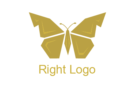 geometric butterfly icon
