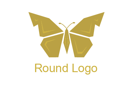 geometric butterfly icon