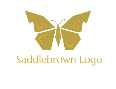 geometric butterfly icon