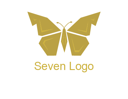 geometric butterfly icon