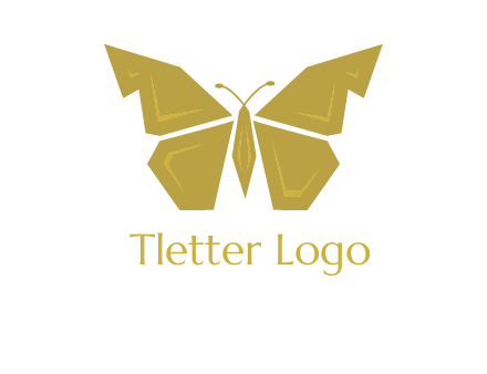 geometric butterfly icon