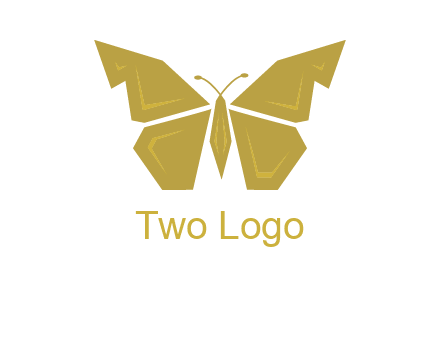 geometric butterfly icon