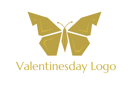 geometric butterfly icon