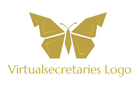 geometric butterfly icon